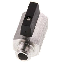 Male To Female G 3/8 inch 2-Way Stainless Steel Mini Ball Valve 25 Bar