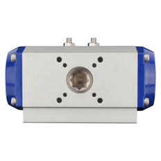 G2'' 3-Way L-port Brass Pneumatic Ball Valve Double Acting - BL3BA