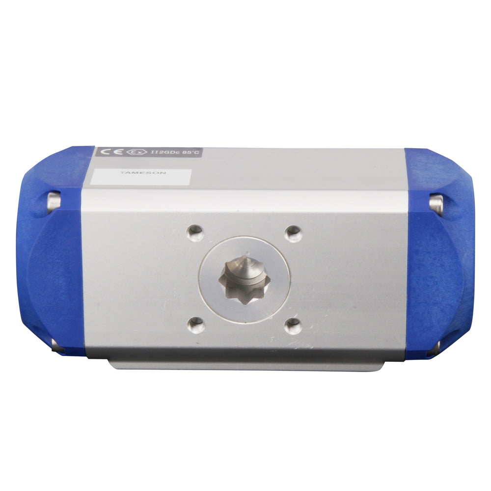 G1/4'' 3-Way L-port Stainless Steel Pneumatic Ball Valve Double Acting - BL3SA