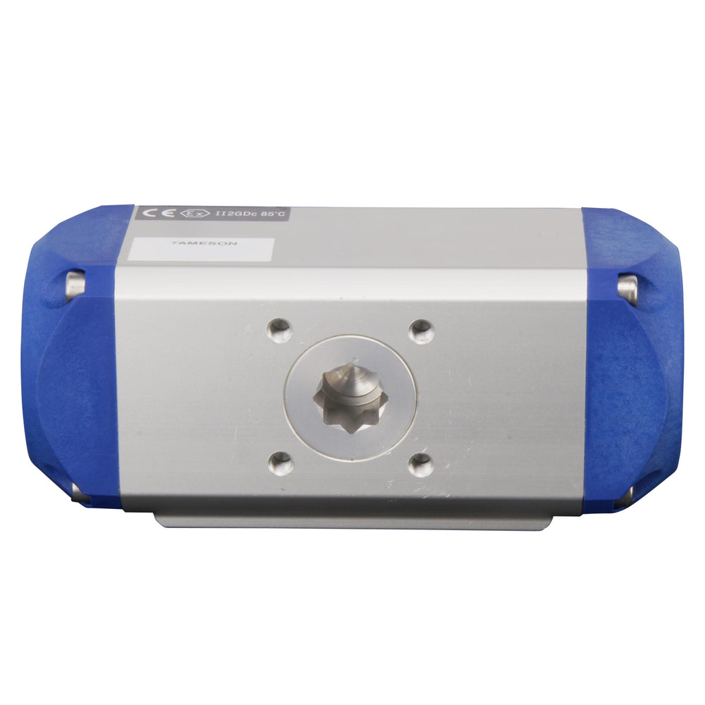 G1-1/4'' 3-Way T-port Stainless Steel Pneumatic Ball Valve Double Acting - BL3SA