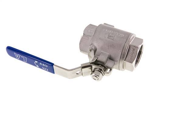 G 1-1/4 inch Vented Stainless Steel Ball Valve