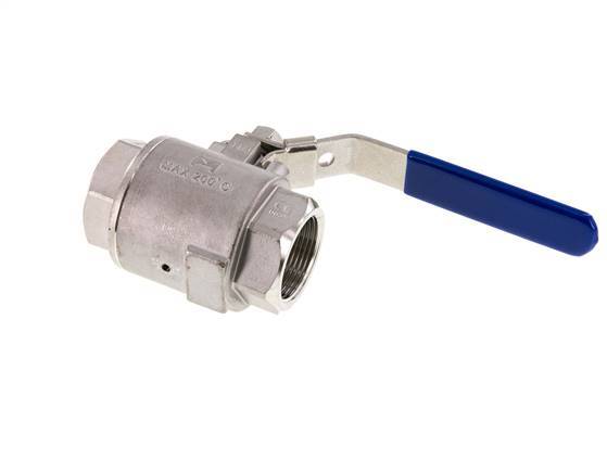 G 1-1/4 inch Vented Stainless Steel Ball Valve