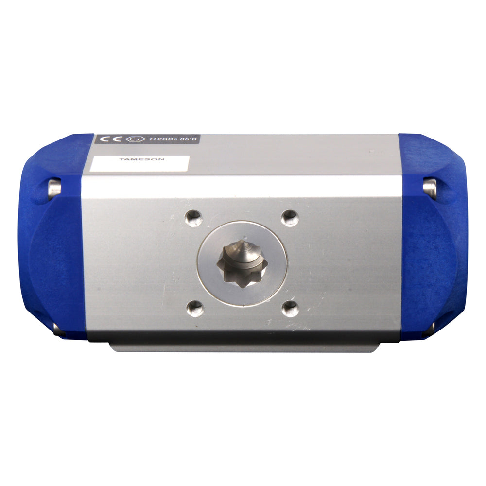 DN65 (2-1/2 inch) Wafer Pneumatic Butterfly Valve Stainless Steel-Stainless Steel-FKM Double Acting - BFLW
