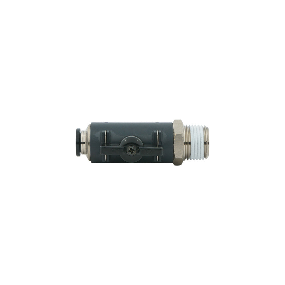 10mm - R1/4" Straight 2-Way Ball Valve Series 60