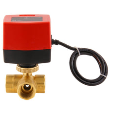 Electrical Ball Valve BW3 3/4'' 3-way 12V DC 3-point