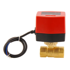 Electrical Ball Valve BW3 3/4'' 3-way 24V AC relay