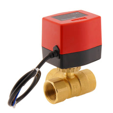 Electrical Ball Valve BW3 1'' 3-way 120V AC 3-point