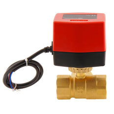 Electrical Ball Valve BW3 1'' 3-way 12V DC relay