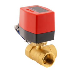 Electrical Ball Valve BW3 1'' 3-way 24V AC 3-point