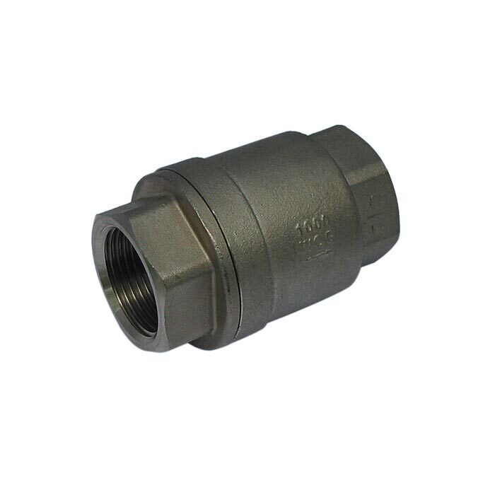 655 - G1/2'' Check Valve Stainless Steel PTFE F/F 64bar