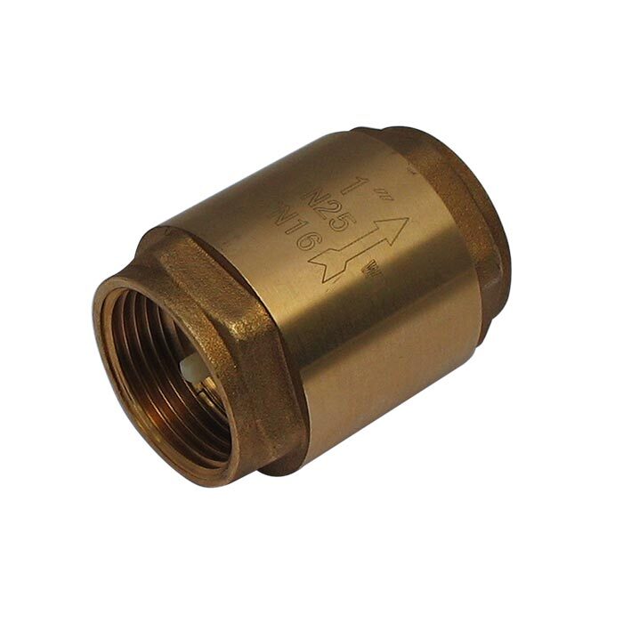 999L - G1-1/4'' Check Valve Brass NBR F/F 10bar
