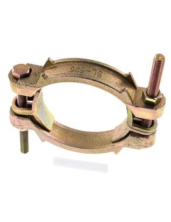 Malleable Cast Iron Hose Clamp 113-127 mm Twist Claw Coupling DIN 20039A