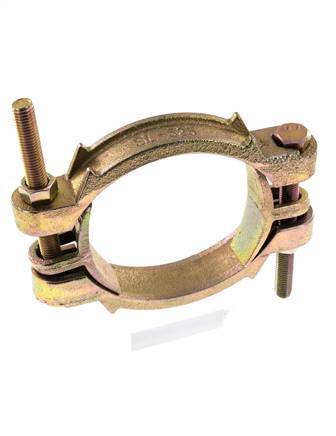 Malleable Cast Iron Hose Clamp 113-127 mm Twist Claw Coupling DIN 20039A