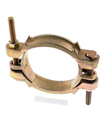 Malleable Cast Iron Hose Clamp 113-127 mm Twist Claw Coupling DIN 20039A
