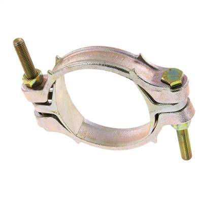 Malleable Cast Iron Hose Clamp 130-140 mm Twist Claw Coupling DIN 20039A
