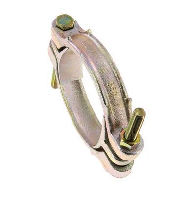 Malleable Cast Iron Hose Clamp 130-140 mm Twist Claw Coupling DIN 20039A