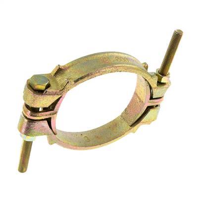 Malleable Cast Iron Hose Clamp 135-155 mm Twist Claw Coupling DIN 20039A