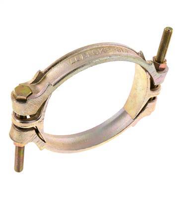 Malleable Cast Iron Hose Clamp 155-175 mm Twist Claw Coupling DIN 20039A