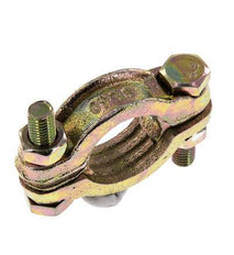 Malleable Cast Iron Hose Clamp 32-40 mm Twist Claw Coupling DIN 20039A [2 Pieces]