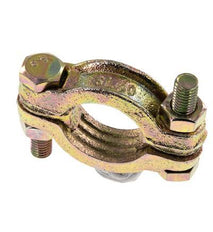 Malleable Cast Iron Hose Clamp 32-40 mm Twist Claw Coupling DIN 20039A [2 Pieces]