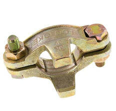Safety Malleable Cast Iron Hose Clamp 35-42 mm Twist Claw Coupling DIN 20039B