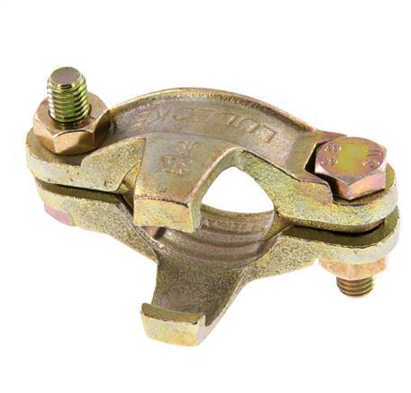 Safety Malleable Cast Iron Hose Clamp 35-42 mm Twist Claw Coupling DIN 20039B