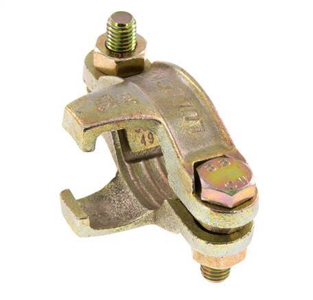 Safety Malleable Cast Iron Hose Clamp 35-42 mm Twist Claw Coupling DIN 20039B