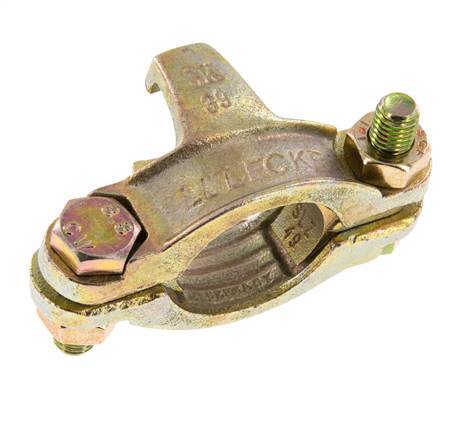 Safety Malleable Cast Iron Hose Clamp 35-42 mm Twist Claw Coupling DIN 20039B