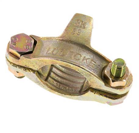 Safety Malleable Cast Iron Hose Clamp 35-42 mm Twist Claw Coupling DIN 20039B