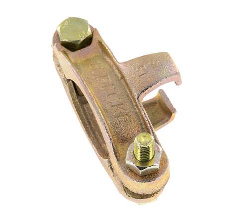 Safety Malleable Cast Iron Hose Clamp 45-53 mm Twist Claw Coupling DIN 20039B