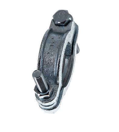 Malleable Cast Iron Hose Clamp 48-60 mm Twist Claw Coupling DIN 20039A