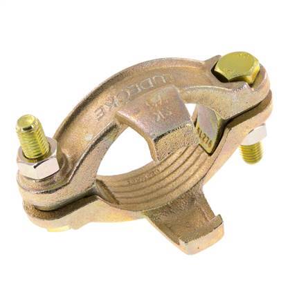Safety Malleable Cast Iron Hose Clamp 60-73 mm Twist Claw Coupling DIN 20039B