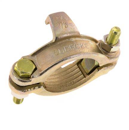 Safety Malleable Cast Iron Hose Clamp 60-73 mm Twist Claw Coupling DIN 20039B