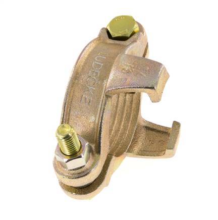 Safety Malleable Cast Iron Hose Clamp 60-73 mm Twist Claw Coupling DIN 20039B