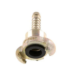 Cast Iron DN 10 DIN 3489 Twist Claw Coupling 13 mm (1/2'') Hose Barb Rotary