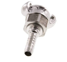 Stainless Steel DN 10 DIN 3238 Twist Claw Coupling 13 mm (1/2'') Hose Barb