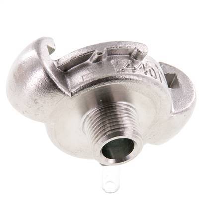 Stainless Steel DN 10 DIN 3489 Twist Claw Coupling G 3/8'' Male
