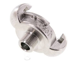 Stainless Steel DN 10 DIN 3489 Twist Claw Coupling G 3/8'' Male