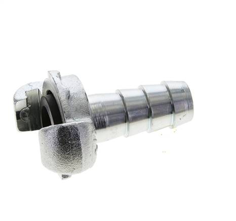 Cast Iron DN 14 DIN 3489 Twist Claw Coupling 19 mm (3/4'') Hose Barb
