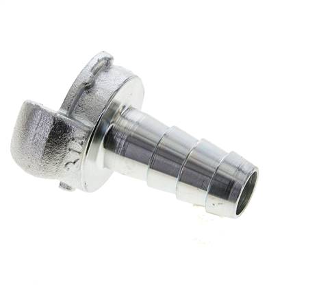 Cast Iron DN 14 DIN 3489 Twist Claw Coupling 19 mm (3/4'') Hose Barb