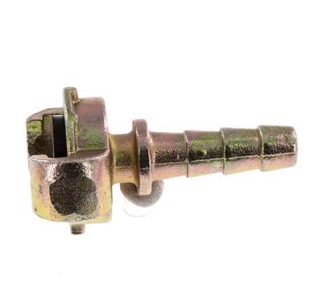Cast Iron DN 8.5 DIN 3489 Twist Claw Coupling 13 mm (1/2'') Hose Barb Collar
