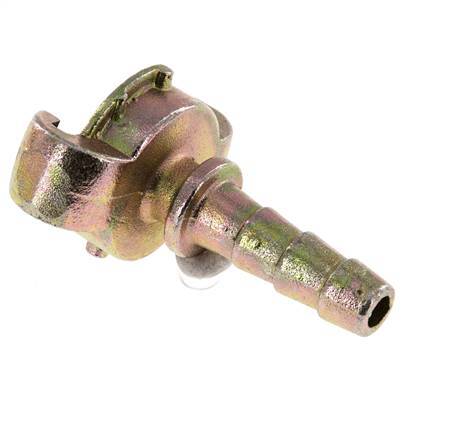 Cast Iron DN 8.5 DIN 3489 Twist Claw Coupling 13 mm (1/2'') Hose Barb Collar