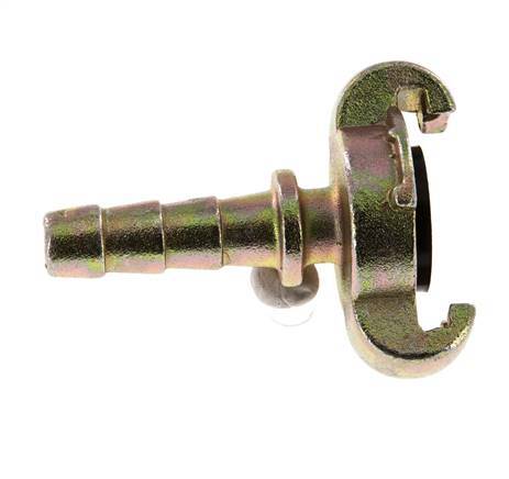Cast Iron DN 8.5 DIN 3489 Twist Claw Coupling 13 mm (1/2'') Hose Barb Collar