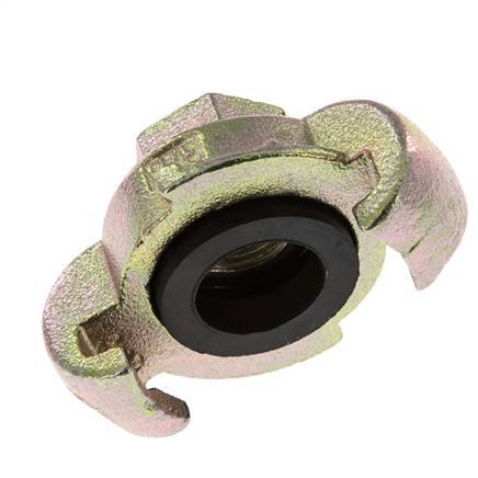 Cast Iron DN 15 DIN 3489 Twist Claw Coupling Rp 3/8'' Female