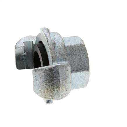 Cast Iron DN 15 DIN 3489 Twist Claw Coupling Rp 3/8'' Female