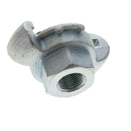 Cast Iron DN 15 DIN 3489 Twist Claw Coupling Rp 3/8'' Female
