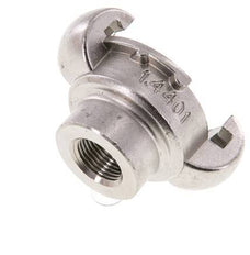 Stainless Steel DN 15 DIN 3489 Twist Claw Coupling Rp 3/8'' Female