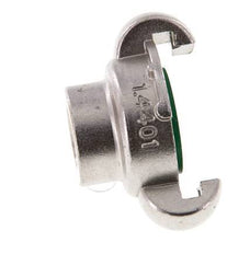 Stainless Steel DN 15 DIN 3489 Twist Claw Coupling Rp 3/8'' Female