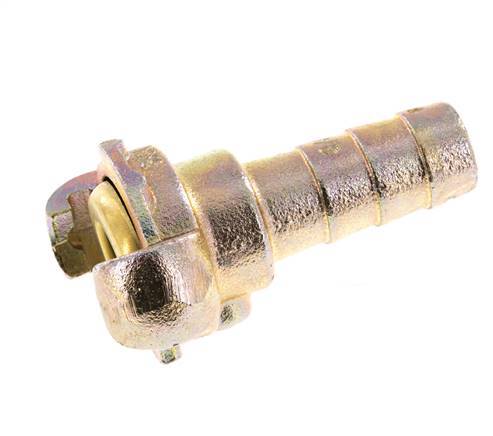 Cast Iron DN 15 DIN 3489 Twist Claw Coupling 19 mm (3/4'') Hose Barb