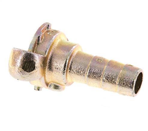 Cast Iron DN 15 DIN 3489 Twist Claw Coupling 19 mm (3/4'') Hose Barb